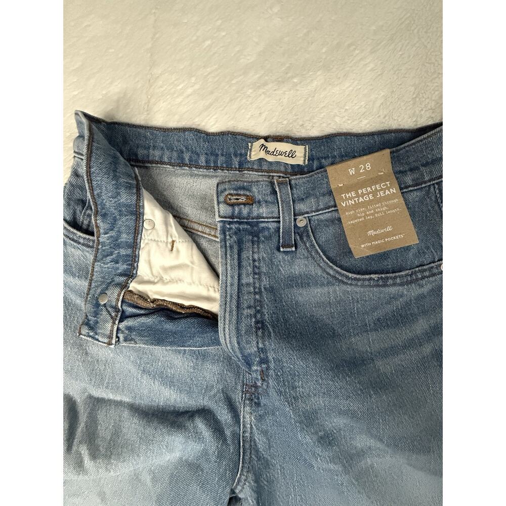 NWT Madewell The Perfect Vintage Jean Size 28 Made In USA - Picture 3 of 8